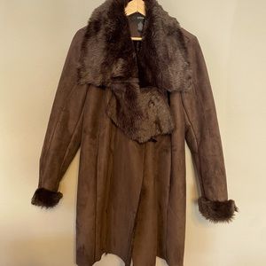Alfani Chocolate Brown Coat